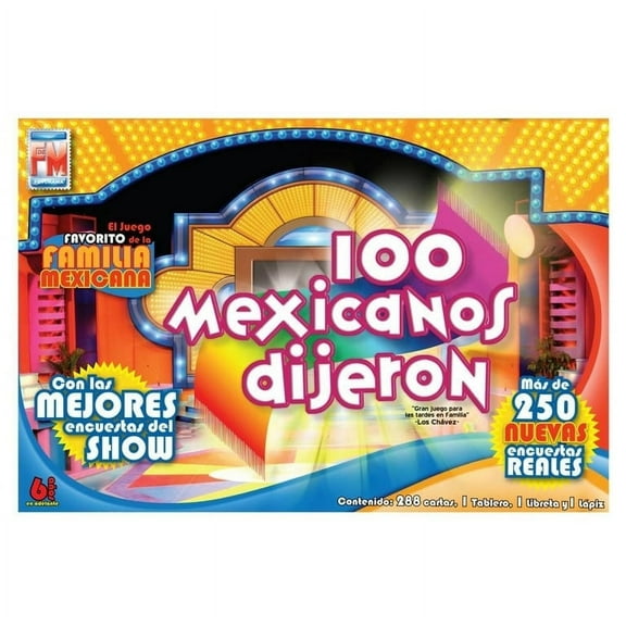 100 Mexicanos Dijeron Mexican board game by Fotorama