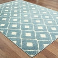 thumbnail image 3 of Sphinx Barbados Area Rug 5502B Blue Diamond Diagonal 6' 7" x  9' 6" Rectangle, 3 of 3