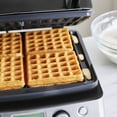 thumbnail image 5 of GreenPan Elite Ceramic Nonstick 4-Square Waffle Maker | Black, 5 of 7