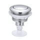 thumbnail image 2 of Botón de descarga del tanque del inodoro, botón de descarga simple, suministros para inodoros, reemplazo de lavabo plata, 2 of 8