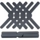 thumbnail image 1 of 4 salvamanteles de silicona plegables, soporte para olla caliente Almohadillas calientes Estera de secado resistente al calor para cocina de mesa (paquete de 4 plegables en forma de X) Banban, 1 of 2