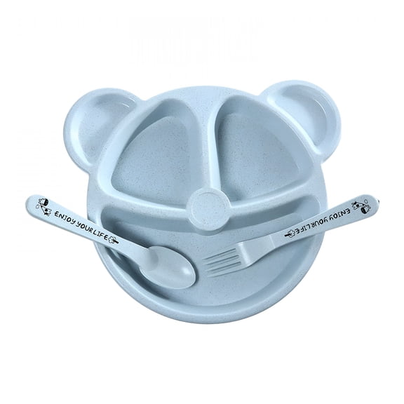 BPPEG Suction Bowl – Silicone Divided Plate with Non-Slip Base for Infants,Baby Plates with Suction (7.87X7.87In,Bpa-Free)