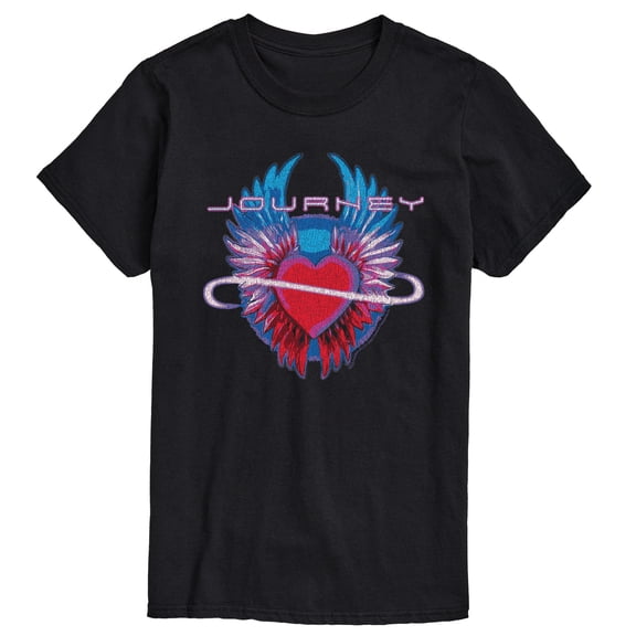 Journey - Infinity Heart Wings - Men's Short Sleeve Graphic T-Shirt