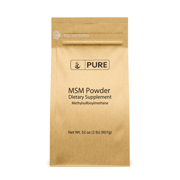 Methylsulfonylmethane MSM Powder 2 lbs, Always Pure, Natural Sulfur Dietary Supplement