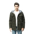 thumbnail image 6 of Niumike Outdoor Casual Vintage Long Sleeve Plaid Flannel Button Down Shirt Jacket for Men, 6 of 7