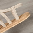 thumbnail image 6 of Mepaouo Women's Summer Strappy Flat Sandals Adjustable Open Toe Fisherman Slingback Gladiator Shoes, 6 of 8