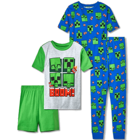 

Minecraft Boys 4 Piece Pajamas Set