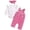 Z02-Hot Pink, variant on Gerichy Baby Boy Clothes Newborn Infant Boys Outfits 2Pcs Cartoon Top Romper Overalls Pants Set 0-24 Months