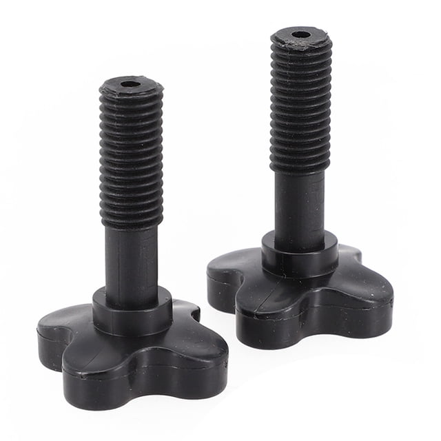2PCS Plastic Fixing Screw Black M12 for Garden Swing Canopy Frame Replacement Campagne