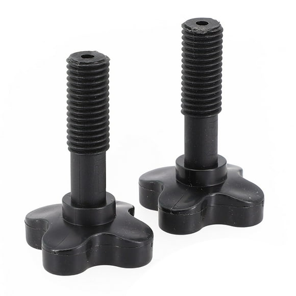 1 Pair Canopy Fixing Screws Bolt Black Plastic Screws for Garden Swing Chairs