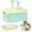 Blue, variant on Artrylin Pastel Plastic Storage Bin with Lid and Handle Cute Collapsible Storage Crates Foldable Plastic Basket Stackable Bins for Home Kitchen Office Bathroom Picnic (Yellow)