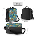 thumbnail image 2 of Lsque Animals In Camping Lunch Bag Lunch Box for Women Men Reusable Insulated Lunch Tote Bag,Leakproof Thermal Cooler Sack Food Handbags Case High Capacity, 2 of 9