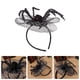thumbnail image 4 of 1 diadema para el pelo de Halloween, accesorio creativo con forma de araña para mujeres y niñas, color negro y plateado., 4 of 5