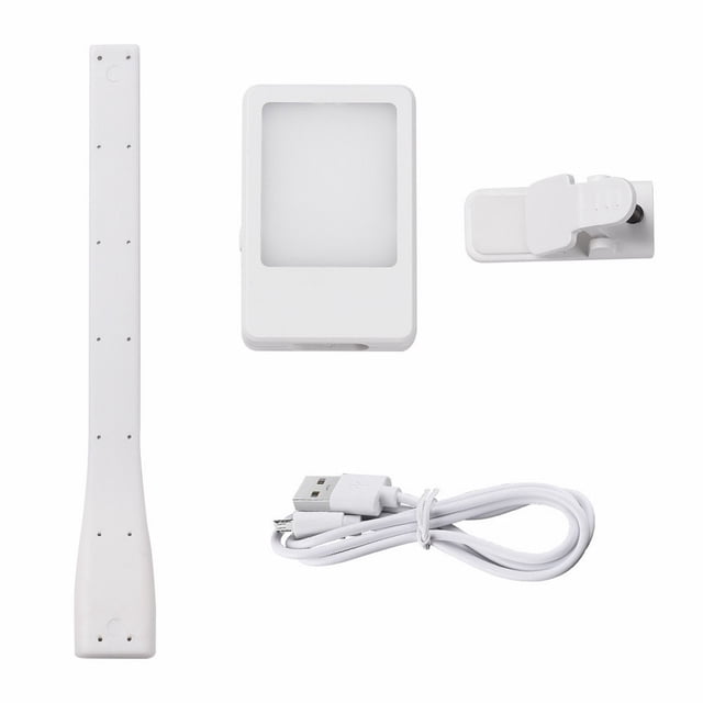 asddcavvf Lampe de Lecture Rechargeable, Lampe de Lecture LED pour Lit, Soin des Yeux, Luminosité Réglable, Autonomie 20+ Heures, Lumière USB, Lumière de Plafond, Projecteur Sensoriel