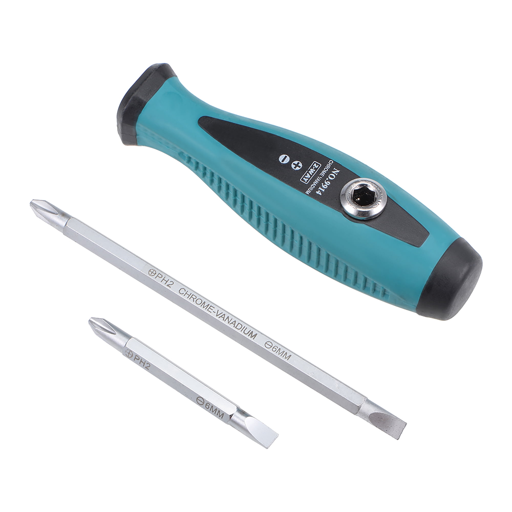 Screwdriver 3 in 1 Dual Way Slotted Phillips Screwdrive Bits
