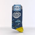 thumbnail image 2 of Busch Light Blue Fish Crew Socks, 2 of 10