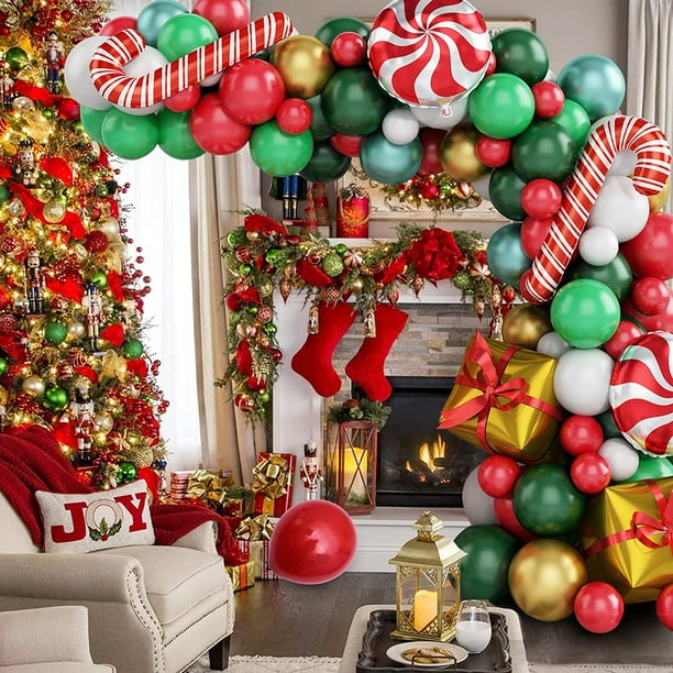 NETSENG Christmas Balloon Garland Arch Kit - 79Pcs 10/5