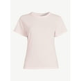 thumbnail image 3 of Free Assembly Women's Ringer Tee with Short Sleeves, Sizes XS-XXXL, 3 of 6