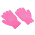 thumbnail image 4 of 2x Guantes de patinaje para niñas y niños Guantes elásticos Guantes de punto térmico con de imitación transparentes Rosa Azul Blanco Negro F Sunnimix Guantes de punto para niños, 4 of 8