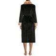 thumbnail image 3 of Secret Treasures Women’s and Women’s Plus Super Faux Mink Robe, 3 of 5