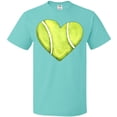 thumbnail image 3 of Inktastic Tennis Ball in Heart T-Shirt, 3 of 5