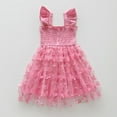 thumbnail image 2 of Youmylove Kids Children Summer Sleeveless Mesh Princess Dress Butterfly Mesh Flying Sleeve Girls Dress Stylish Streetwear, 2 of 4