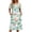 Green Blue Floral, variant on Ekouaer House Dresses for Women with Pockets Moo Moos Button Nightgowns