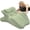 Pastel Green, variant on TripleHBB Ergonomic Memory Foam Wedge Pillow, 27° Multi-Position Support Pillow for Neck & Lumbar, Multi-Use Body Pillow with Removable Pillowcase
