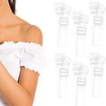 thumbnail image 3 of Clear Bra Straps, 5-Pairs Women's Transparent Bra Straps Invisibles Non-Slip Adjustable Bra Straps for Strapless Bra, 3 of 9