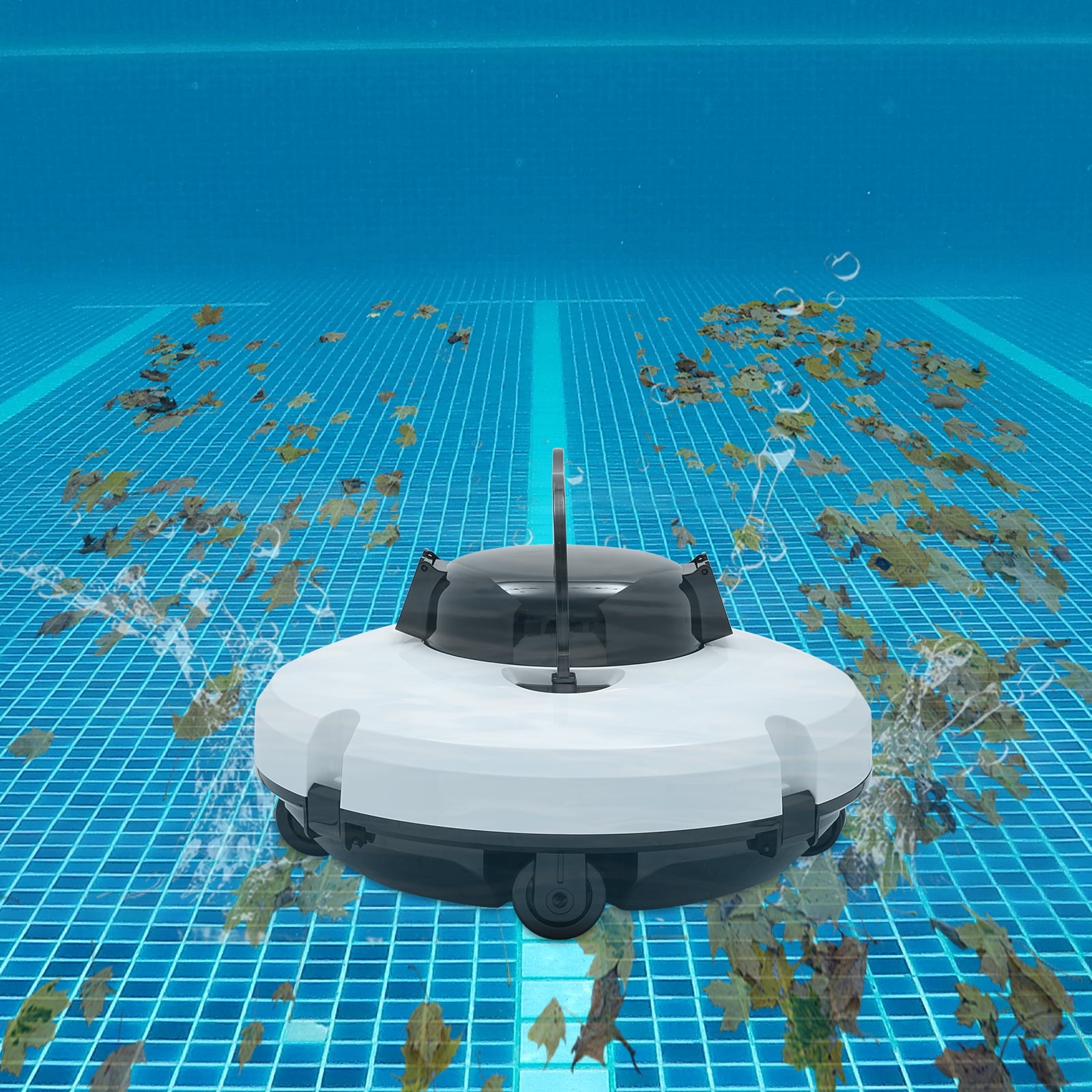 Dwellnix Swim Pool Cleaning Machine Cordless Pool Vacuum Cleaner Auto Pool Robot Cleaner
