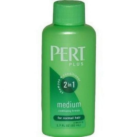 Pert Plus Classic Clean 2 in 1 Shampoo Plus Conditioner, 1.7 Oz
