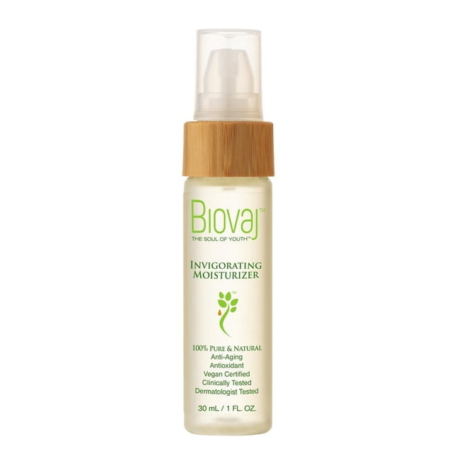 Biovaj Hidratante Vigorizante Hidratante Facial Antienvejecimiento Súper Hidratante Nutritivo y Reafirmante. Rico en vitaminas, aminoácidos y minerales. Cuidado de la piel vegano, natural y libre de c