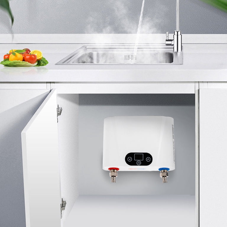 Kitchen Electric Hot Tankless Water Heater Instant Water Boiler Under Sink  5500W - Walmart.com