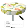 thumbnail image 4 of Haiem Medical Icons Cushion Round Bar Chair Seat Cover Bar Chair Cushion Covers Elastic Washable Bar Chair Cover,Protects from Scratches and Stains-14 inch, 4 of 7