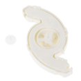 thumbnail image 3 of 8193983 Dishwasher Upper Arm Spinner Replacement, 3 of 5