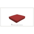 thumbnail image 2 of TK Classics Coussin Dossier Haut 6" pour Pouf en Terre Cuite, 2 of 3