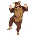 thumbnail image 2 of RG Costumes Bear Onesie Fancy-Dress Costume with Hooded Jumpsuit for Adults, One Size, 2 of 4