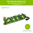 thumbnail image 2 of Tempo Greenlee L77 Mini Magnetic Bubble Level, 2 of 9