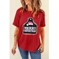 thumbnail image 2 of ABPHQTO Camiseta roja con estampado de leopardo FELIZ NAVIDAD para mujer, 2 of 5