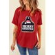 thumbnail image 2 of ABPHQTO Camiseta roja con estampado de leopardo FELIZ NAVIDAD para mujer, 2 of 5