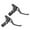 Black, variant on Meitianfacai 1Pair Bike Brake Levers Universal Full Aluminum Alloy Bicycle Brake Handle Bicycle BMX Brake Handle MTB Mountain Bike Cycling Brake Levers For Most Bicycle