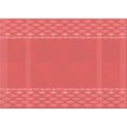 thumbnail image 1 of Ahgly Company Tapis d'Intérieur Lavables en Machine, Rectangle Rouge de Transition, 2' x 3', 1 of 7