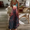 thumbnail image 3 of Octopus in The Mysterious Ocean Fine Art Sleeveless Dress Summer Dress Woman 2025, 3 of 7