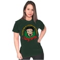 thumbnail image 5 of Betty Boop Christmas Wreath Attitude Women's T Shirt Ladies Tee Brisco Brands X, 5 of 6