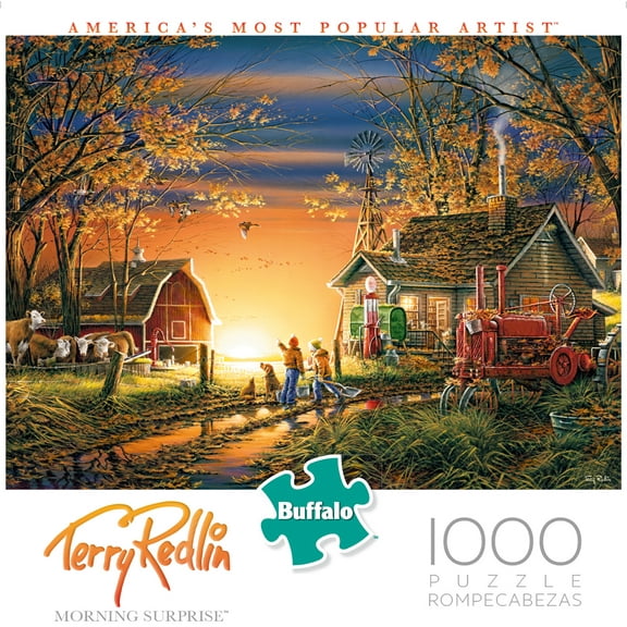 Buffalo Games - Terry Redlin - Morning Surprise - 1000 Piece Jigsaw Puzzle