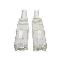 Tripp Lite 2ft Cat6 Gigabit Molded Patch Cable (RJ45 M/M), White
