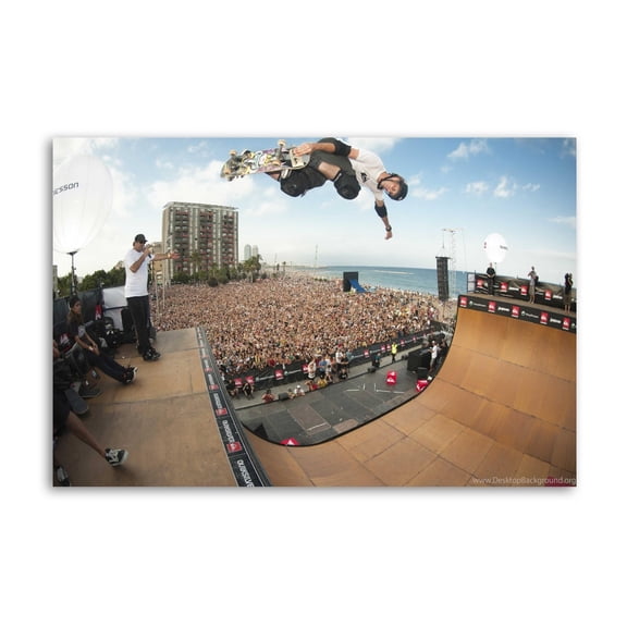 Tony Hawk Skateboarding 900 Poster Cool Artworks Painting Wall Art Canvas Prints Hanging Picture Home Decor Posters Gift 24x36inch(60x90cm)