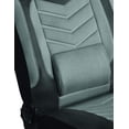 thumbnail image 3 of Grandeur Gray Car Seat Cover Set, Car Seat Protector, Interior Car Accessories, Front and Bench Seat Covers, Washable, Fabric, Spill Protectant, Stain Protectant, Easy Installation (Gray), 3 of 6