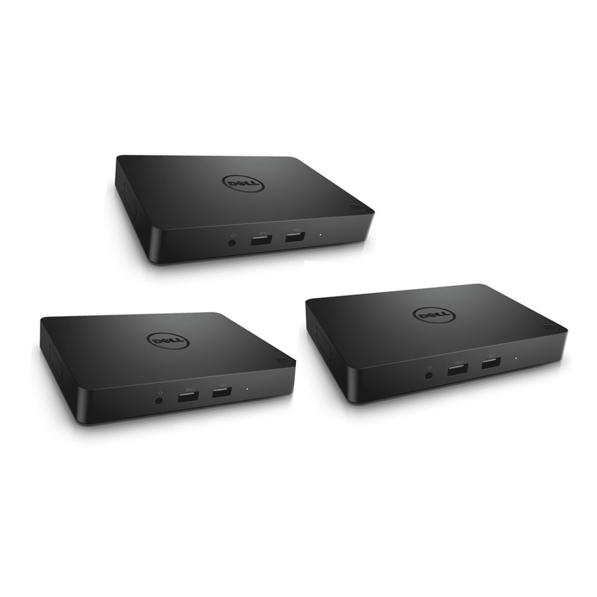 Open Box Lot of 3 Dell WD15 K17A USB-C Docking Station without Power Adapter