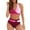 As the picture shows, variant on Swimsuits for Women Bikini Swimsuits Women's Fashionable Two Color High Waisted Bikini Two Piece Swimsuit